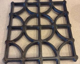 Cast Iron Decorative Trivet 