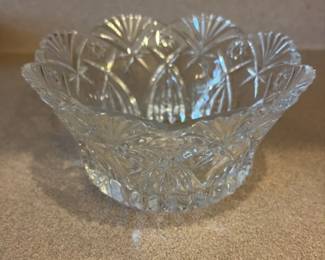 Cut Crystal Bowl 