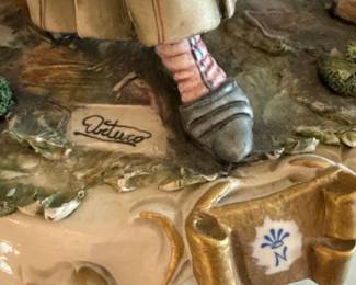 Capodimonte Porcelain Figurine 