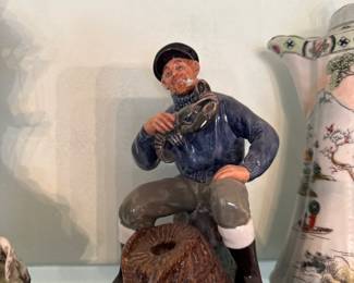Royal Doulton porcelain figurine "The Lobster Man" 