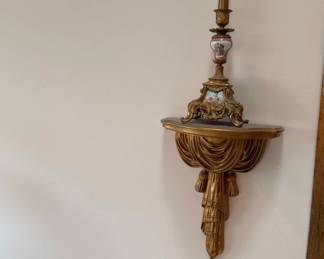 Gilt Wood Wall Bracket