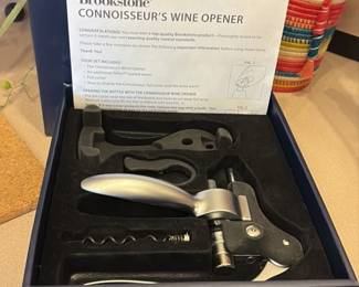 Brookstone Connoisseur's Wine Opener Set 