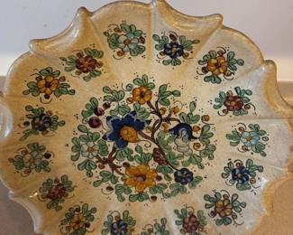 Vintage Ceramic Decorative Plate 