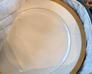 Limoges France Stern Brothers New York Gold Rimmed China Set 