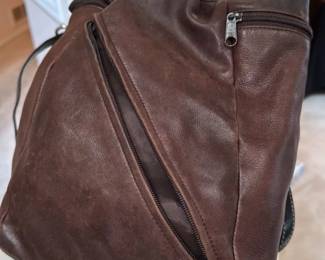 Tignanello Leather Shoulder Bag 