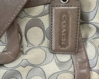 Coach Cricket Signature Shoulder Bag