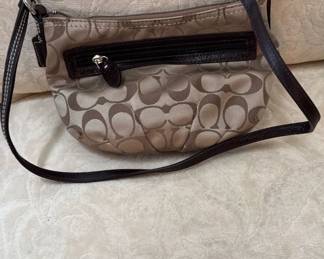 Coach Signature Sateen Crossbody
