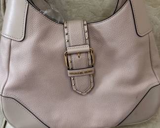 Michael Kors Lillian Soft Pink Leather Handbag 