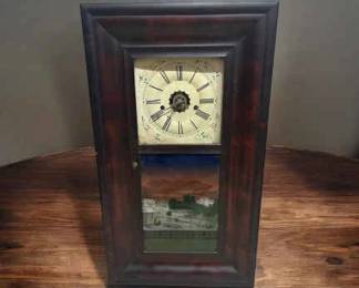 JC Brown OG 8Day Brass Clock