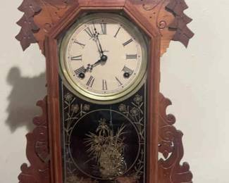 Ingraham Time Strike 8 Day Mantel Clock