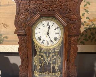 Gingerbread Mantel Clock