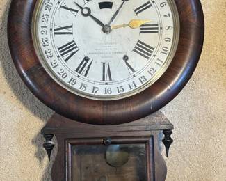 Ansonia Terry Patent Calendar Clock
