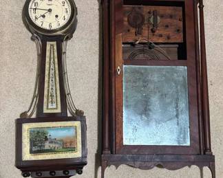 Chelsea Banjo Clock For Repair Or Restoration