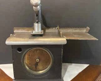 Antique Blick Universal TimeRecorder Clock