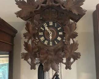 German Cuckoo Quail Clock