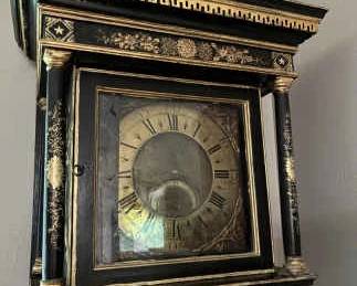 Ponley Appleby Black And Gold Grandfather Clock