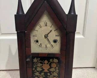Chauncey Jerome 8 Day Time Strike Steeple Clock