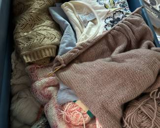 Yarn and knitting supplies