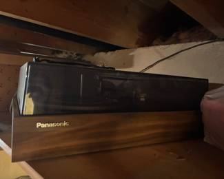 Panasonic record player 