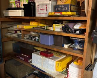 Vintage camera / film supplies 