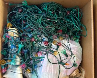 Vintage Christmas lights