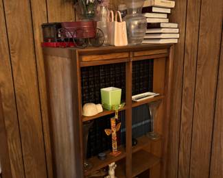 Bookcase, books