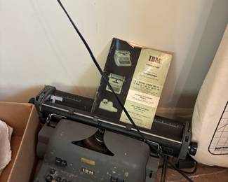 IBM electric typewriter