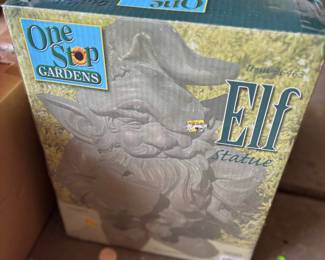 Elf statue for garden