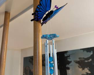 Butterfly wind chimes