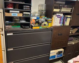 Filing cabinets 