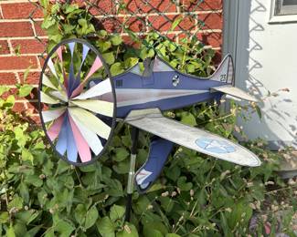 Plane garden decor 