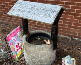 Well, garden decor 
