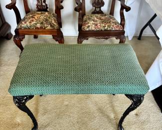 Antique foot stool