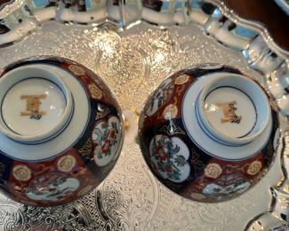 Asian Imari bowls
