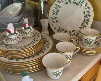 Lenox Christmas china