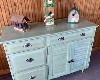 Fun dresser/cabinet and table 