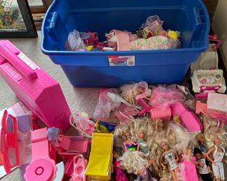 Lots of Barbies