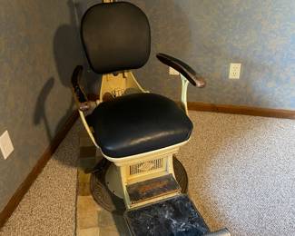 Awesome antique dental chair 