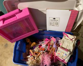 Lots of Barbies 