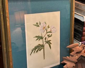 Vintage floral art 