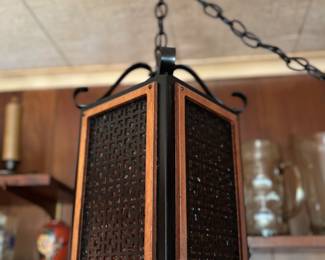 Mid century hanging lamp 
