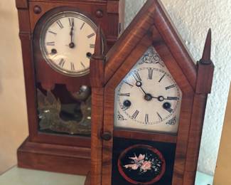 Antique steeple clock