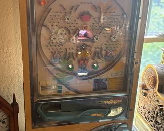 Pachinko gambling trade stimulator machine 