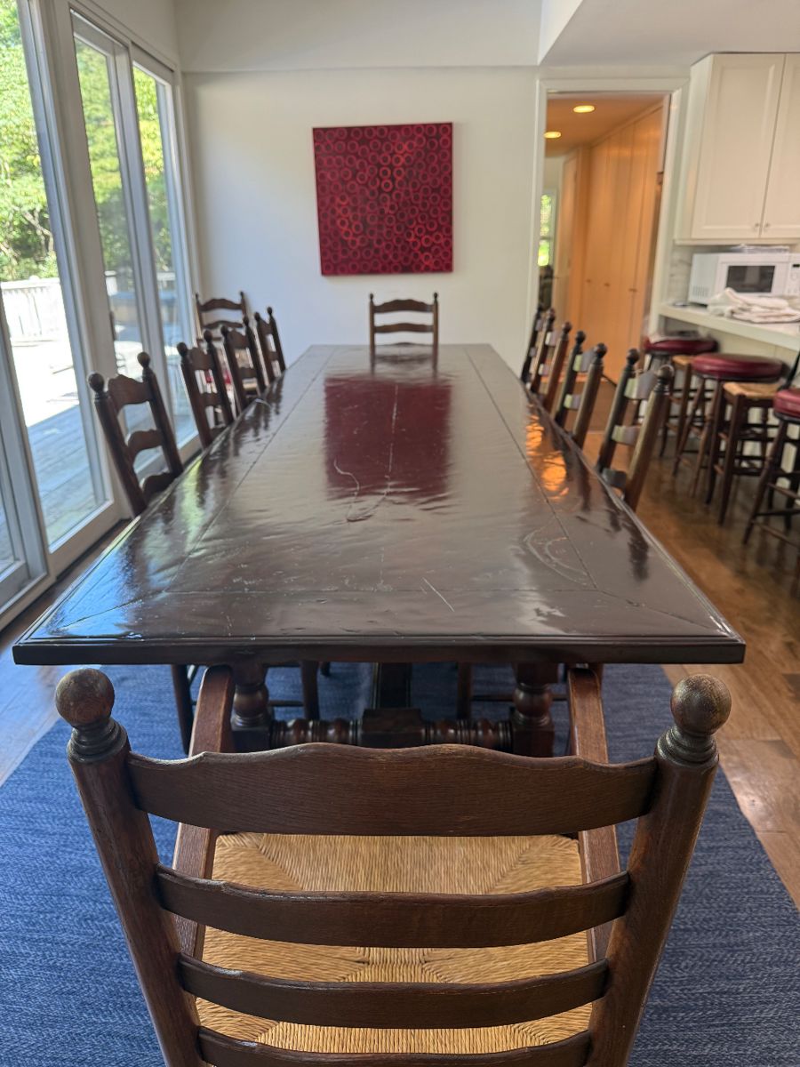 Mike Bell, Inc Custom Table & Chairs 