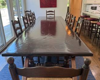 Mike Bell, Inc Custom Table & Chairs 