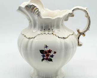 40 VintageArnelsCeramicWaterPitcher