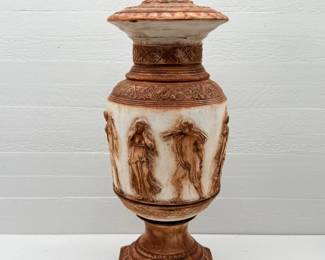 101 AncientGreekStyleCeramicVasewLid