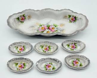 83 VintageLeuchtenbergGermanPorcelainServingDishes
