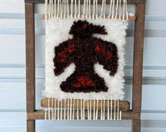 72 VintageHandKnottedLoomWallArt
