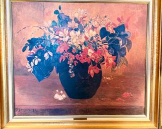 Paul Gauguin "Vase of Flowers" high quality copy